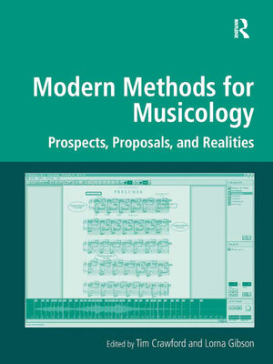 cover image of Modern Methods for Musicology
